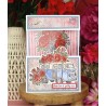 (YCCS10085)Clear Stamps - Yvonne Creations - Rose Decorations - Suitcase