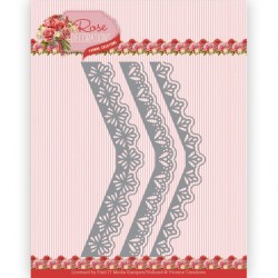 (YCD10354)Dies - Yvonne Creations - Rose Decorations - Rose Borders
