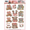 (SB10933)3D Push Out - Yvonne Creations - Rose Decorations - Rose Shopping