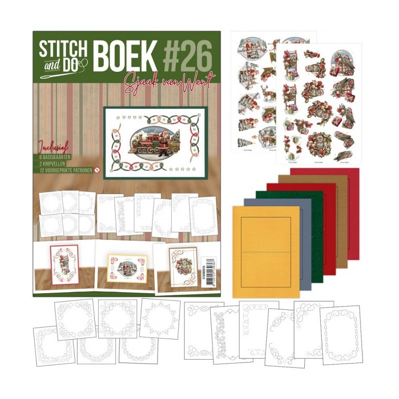 (STDOBB026)Stitch And Do Boek A6 26s