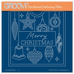 (GRO-WO-42331-03)Groovi Plate A5 JAZZ'S MERRY CHRISTMAS POUCH