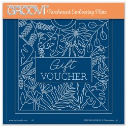 (GRO-WO-42328-03)Groovi Plate A5 JAZZ'S GIFT VOUCHER POUCH