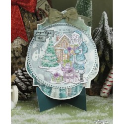 (ADCS10082)Clear Stamps - Amy Design - Enchanting Christmas - Santa