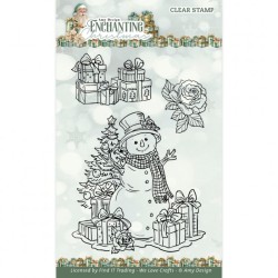(ADCS10083)Clear Stamps - Amy Design - Enchanting Christmas - Snowman