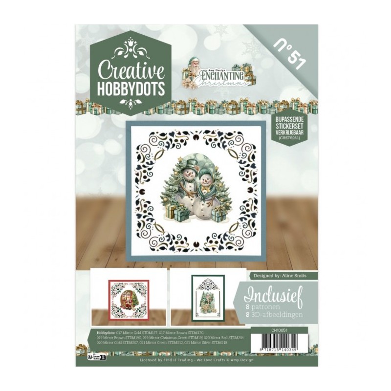 (CH10051)Creative Hobbydots 51 - Enchanting Christmas