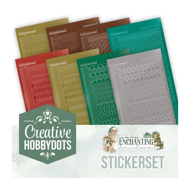 (CHSTS051)Stickerset Creative Hobbydots 51