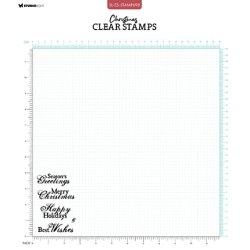 (SL-ES-STAMP698)Studio light SL Clear stamp Best Wishes Essentials nr.698