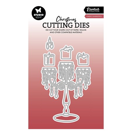 (SL-ES-CD849)Studio Light SL Cutting Die Classic candlestick Essentials nr.849