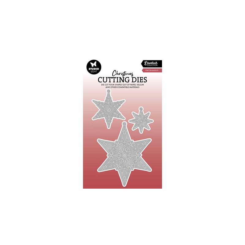 (SL-ES-CD850)Studio Light SL Cutting Die Star ornaments Essentials nr.850