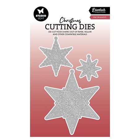 (SL-ES-CD850)Studio Light SL Cutting Die Star ornaments Essentials nr.850