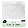 (SL-ES-ACS08)Studio Light Acetate sheet Snowflakes Essentials nr.08