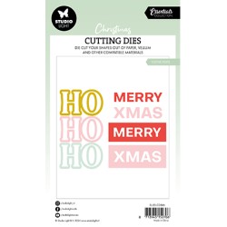 (SL-ES-CD846)Studio Light SL Cutting Die Festive texts Essentials nr.846