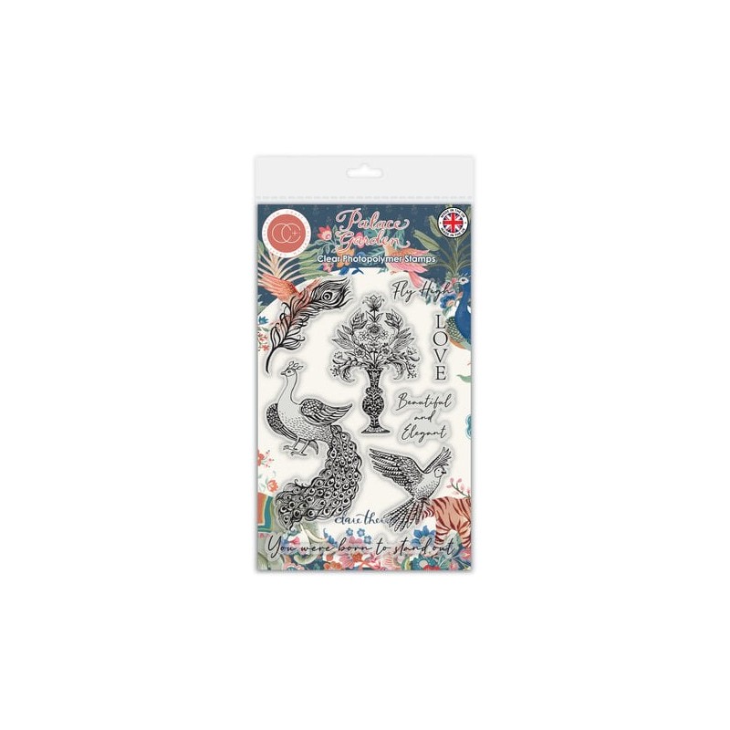 (CCDSTMP003)Craft Consortium Palace Garden Clear Stamps Fly