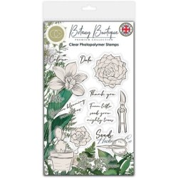 (CCSTMP093)Craft Consortium Botany Boutique Clear Stamps Orchid