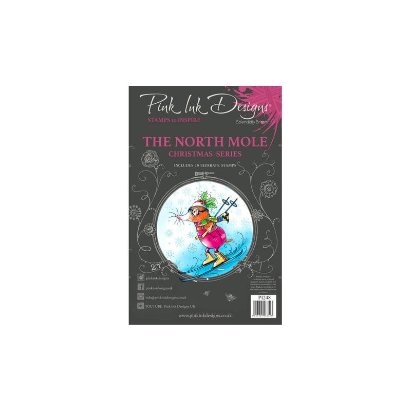 (PI248)Pink Ink Designs The North Mole A5 Clear Stamps