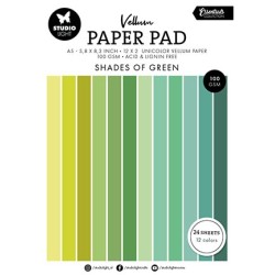 (SL-ES-VPP193)Studio light Vellum Paper Pad Unicolor paper Essentials nr.193