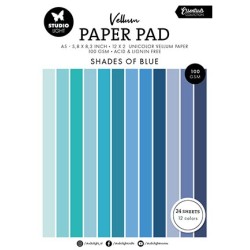 (SL-ES-VPP194)Studio light Vellum Paper Pad Unicolor paper Essentials nr.194