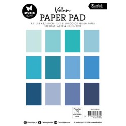 (SL-ES-VPP194)Studio light Vellum Paper Pad Unicolor paper Essentials nr.194