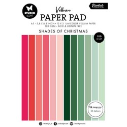 (SL-ES-VPP196)Studio light Vellum Paper Pad Unicolor paper Essentials nr.196