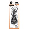 (SL-GR-STAMP678)Studio light clear stamp Winter pine tree Grunge Collection nr.678