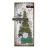 (SL-GR-STAMP678)Studio light clear stamp Winter pine tree Grunge Collection nr.678