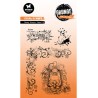 (SL-GR-STAMP682)Studio light clear stamp Snowy winter times Grunge Collection nr.682