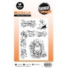 (SL-GR-STAMP682)Studio light clear stamp Snowy winter times Grunge Collection nr.682