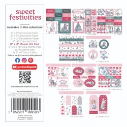 (PB2134)The Paper Boutique Sweetest Festivities 8x8 Paper Kit Pad