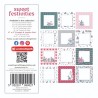 (PB2136)The Paper Boutique Sweetest Festivities Frames And Insert Papers For 6x6 Cards