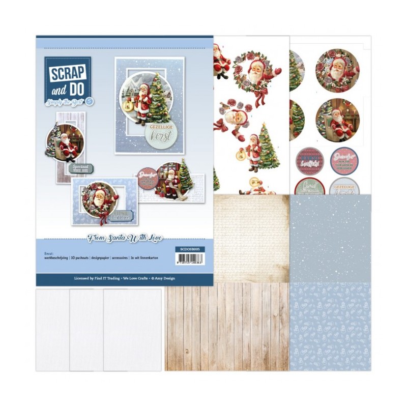 (SCDOSB005)Scrap And Do Simply The Best 5 - Amy Design - From Santa With Love