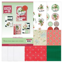 (SCDOSB006)Scrap And Do Simply The Best 6 - Jeanines Art - Christmas Flowers