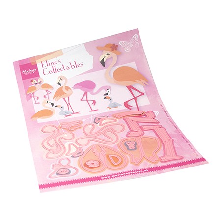 (COL1549)Collectables Eline's Flamingo family