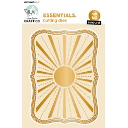 (CCL-ES-HFCD03)Studio Light Hot Foil Cutting Die Sunburst Essentials nr.3