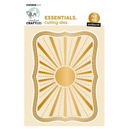 (CCL-ES-HFCD03)Studio Light Hot Foil Cutting Die Sunburst Essentials nr.3