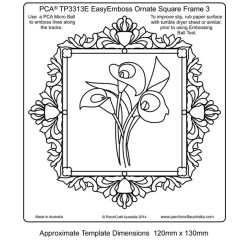 (TP3313E)EMBOSSING EasyEmboss Ornate Square Frame 3