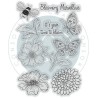 (CCDSTMP001)Craft Consortium Spring Gardens Clear Stamps