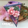 (CCABL05)Crealies Create A Box Large Piece of Cake Large finished: 9x17x6,5 cm