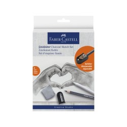 (114006)Faber Castell Goldfaber Charcoal Sketch Set