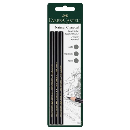 (FC-117498)Faber Castell Natural Charcoal