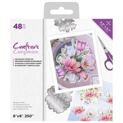 (CC-DTPAD-SPRHE)Crafter's Companion Spring is Here Die-Cut Decoupage Topper Pad