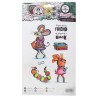 (ABM-SI-STAMP699)Studio light clear stamp Smart bookworm Signature Collection nr.699