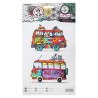 (ABM-SI-STAMP700)Studio light clear stamp  Hippie busses Signature Collection nr.700