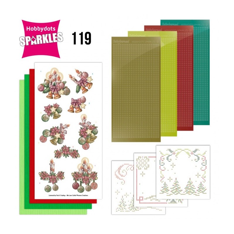 (SPDO119)Sparkles 119 - Yvonne Creations - Christmas Birds