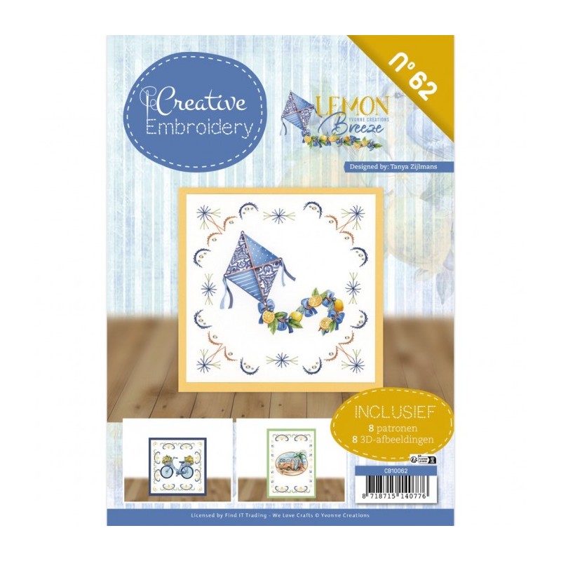 (CB10062)Creative Embroidery 62 - Yvonne Creations - Lemon Breeze