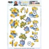 (SB10945)3D Push Out - Yvonne Creations - Lemon Breeze - Lemon Tree