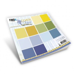 (YCPP10078)Paperpack - Yvonne Creations - Lemon Breeze - Solid Colours