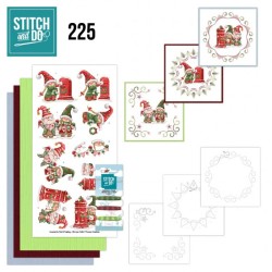 (STDO225)Stitch And Do 225 - Gnomes For Christmas