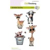 (1590)CraftEmotions clearstamps A6 - Baby Animals 2 Carla Creaties