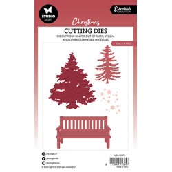 (SL-ES-CD872)Studio Light SL Cutting Die Bench & trees Essentials nr.872