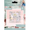 (S-CR-STD-SEGR)Crafter's Companion Christmas Rose Stamp & Die Seasons Greetings